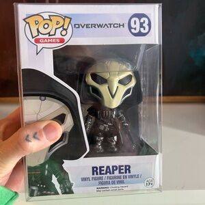 Funko Overwatch 93 Reaper Vinyl Figure - Black and White